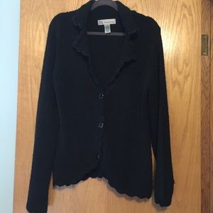 Melanie Lynn Cardigan- Black